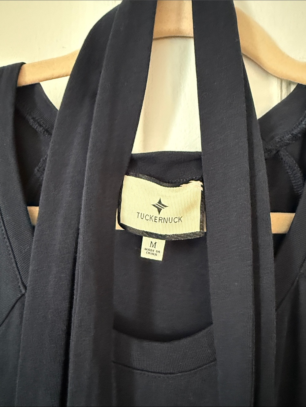 Tuckernuck Navy Short-Sleeve Belted Maxi Dress - Picture 3 of 5